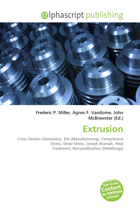 Kniha Extrusion Agnes F. Vandome