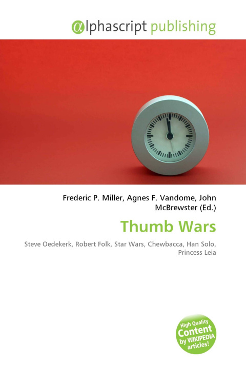 Knjiga Thumb Wars Agnes F. Vandome