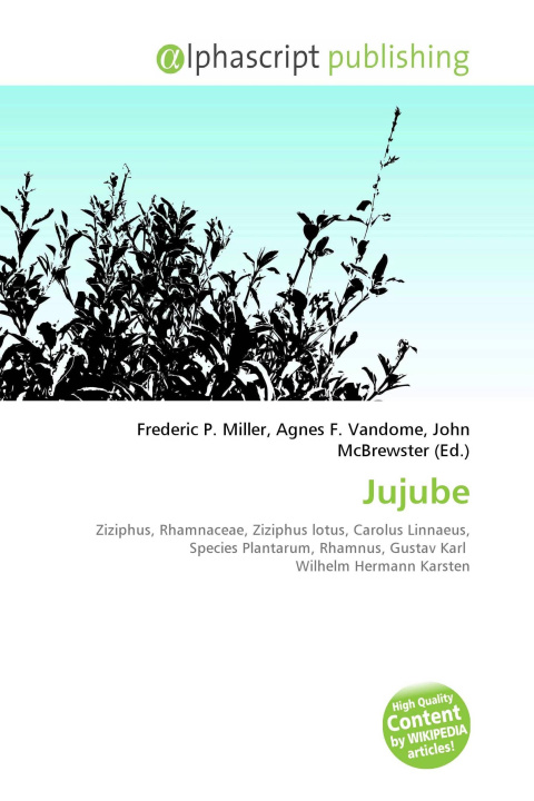 Kniha Jujube Agnes F. Vandome