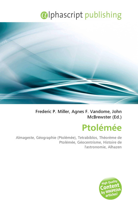 Kniha Ptolémée Agnes F. Vandome
