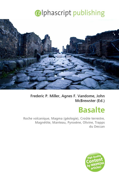 Kniha Basalte Agnes F. Vandome