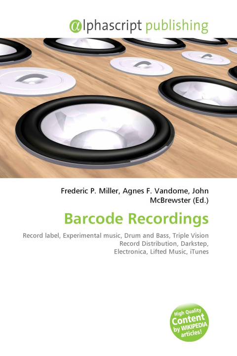 Kniha Barcode Recordings Agnes F. Vandome