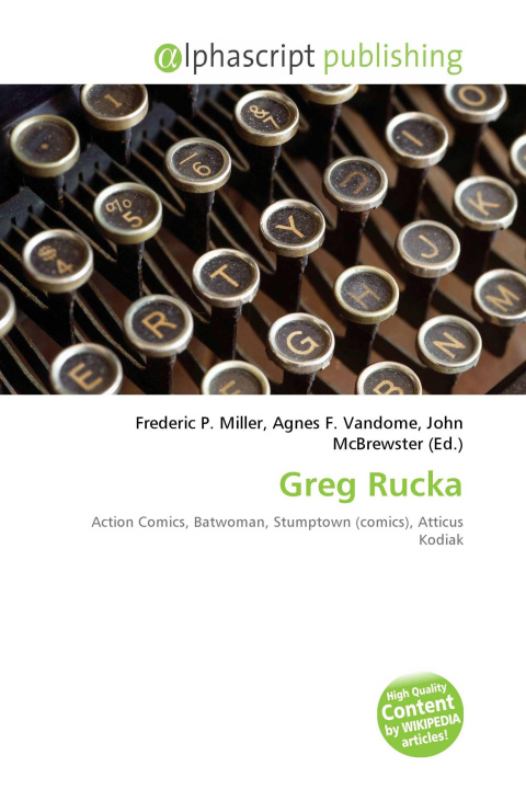 Kniha Greg Rucka Agnes F. Vandome