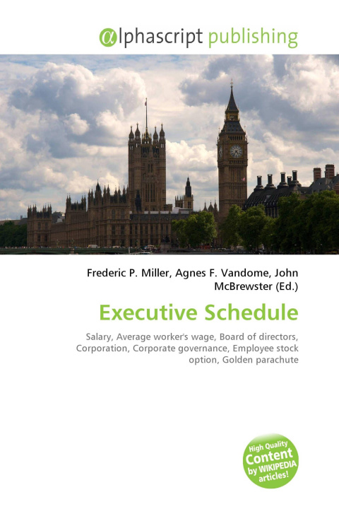 Kniha Executive Schedule Agnes F. Vandome