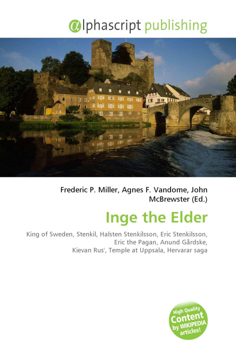 Knjiga Inge the Elder Agnes F. Vandome
