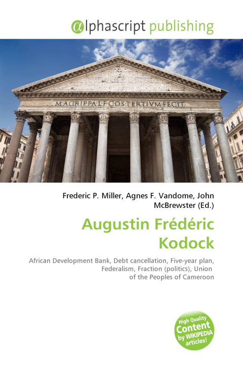 Kniha Augustin Frédéric Kodock Agnes F. Vandome