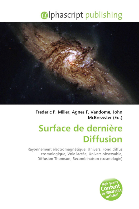 Kniha Surface de dernière Diffusion Agnes F. Vandome