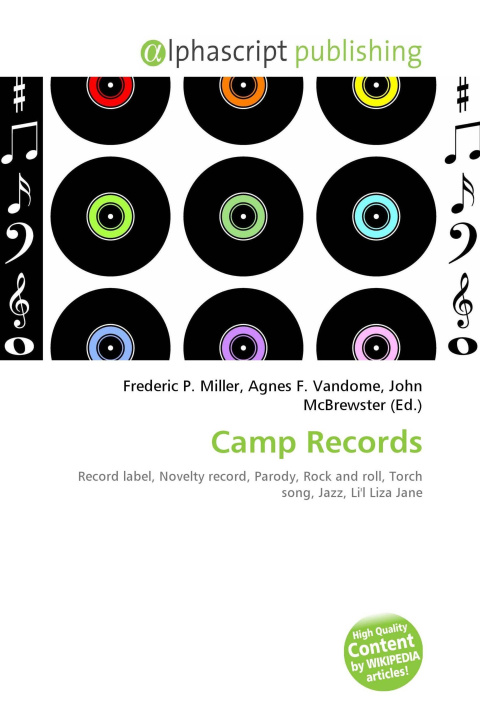 Knjiga Camp Records Agnes F. Vandome
