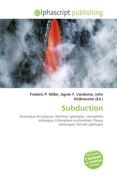 Könyv Subduction Agnes F. Vandome