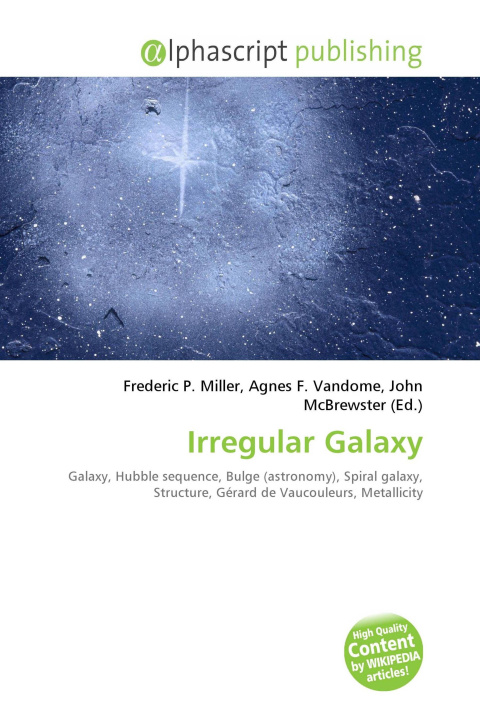 Knjiga Irregular Galaxy Agnes F. Vandome