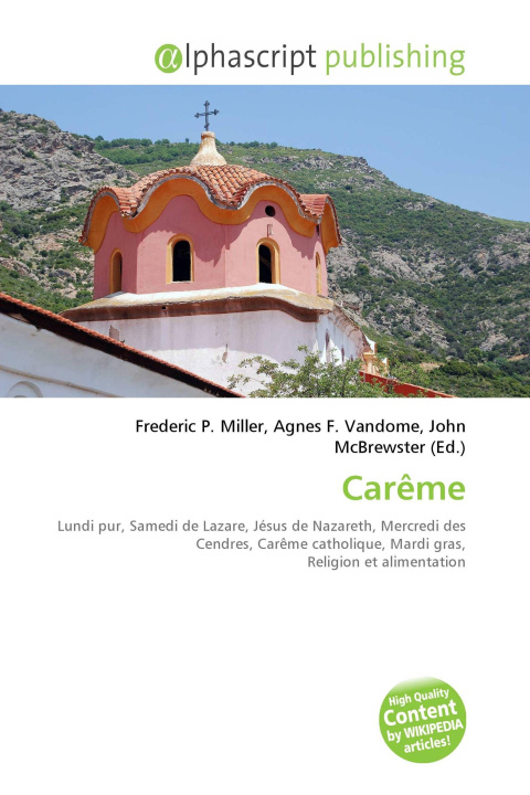 Kniha Carême Agnes F. Vandome