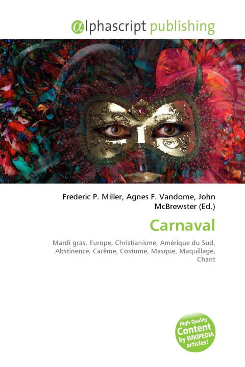 Kniha Carnaval Agnes F. Vandome