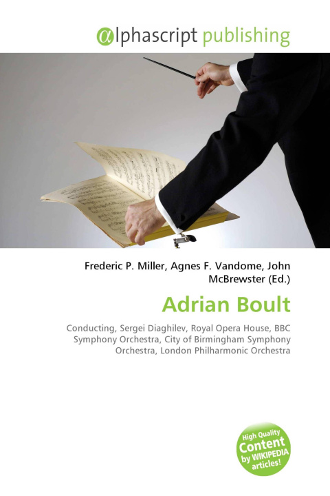 Kniha Adrian Boult Agnes F. Vandome