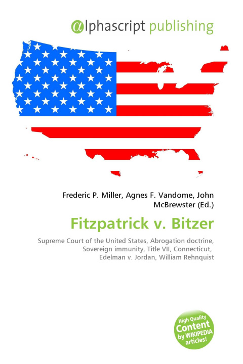 Könyv Fitzpatrick v. Bitzer Agnes F. Vandome