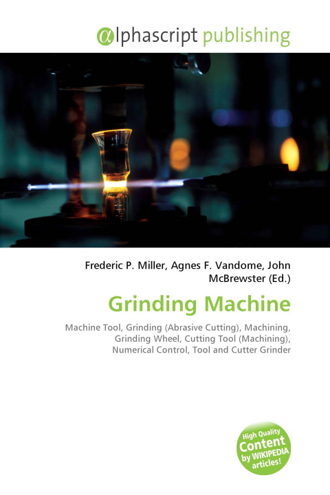 Kniha Grinding Machine Agnes F. Vandome