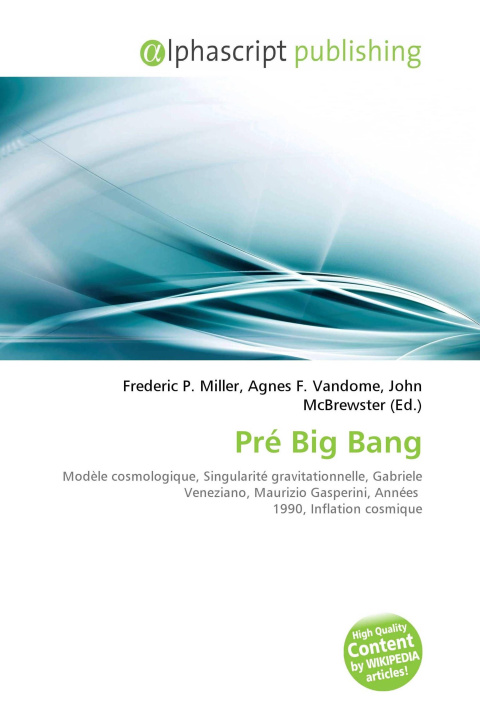 Kniha Pré Big Bang Agnes F. Vandome