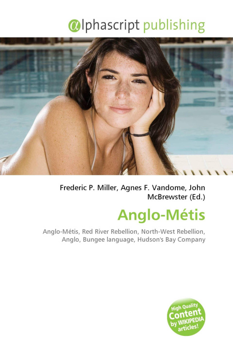Kniha Anglo-Métis Agnes F. Vandome