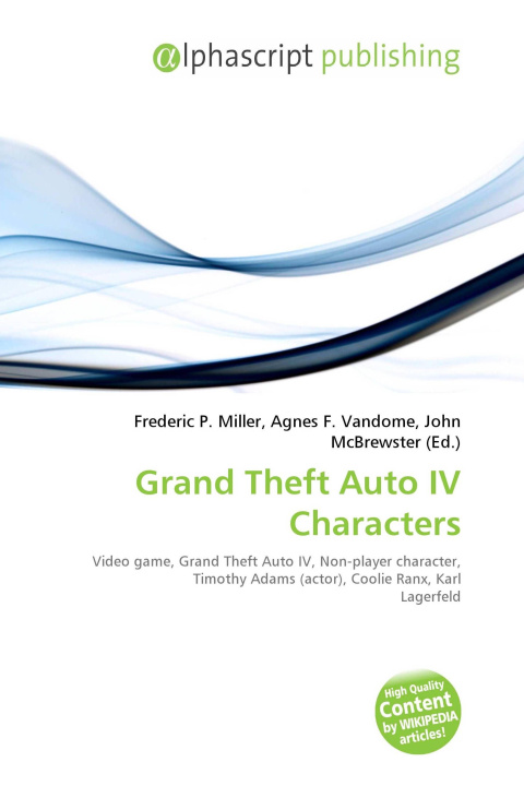 Kniha Grand Theft Auto IV Characters Agnes F. Vandome