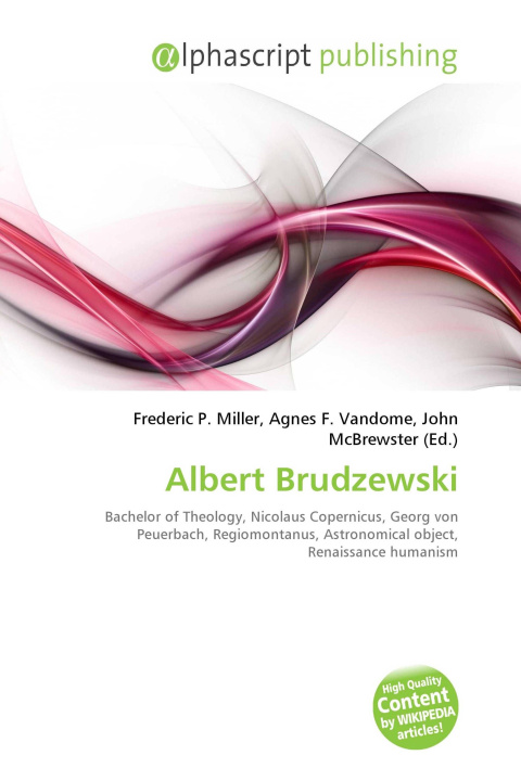 Kniha Albert Brudzewski Agnes F. Vandome