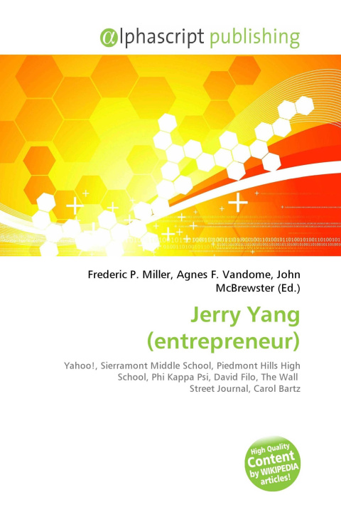 Kniha Jerry Yang (entrepreneur) Agnes F. Vandome