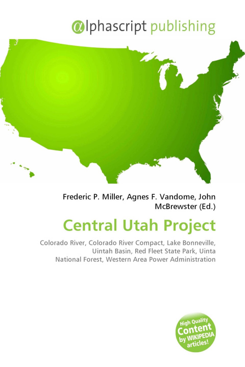 Knjiga Central Utah Project Agnes F. Vandome