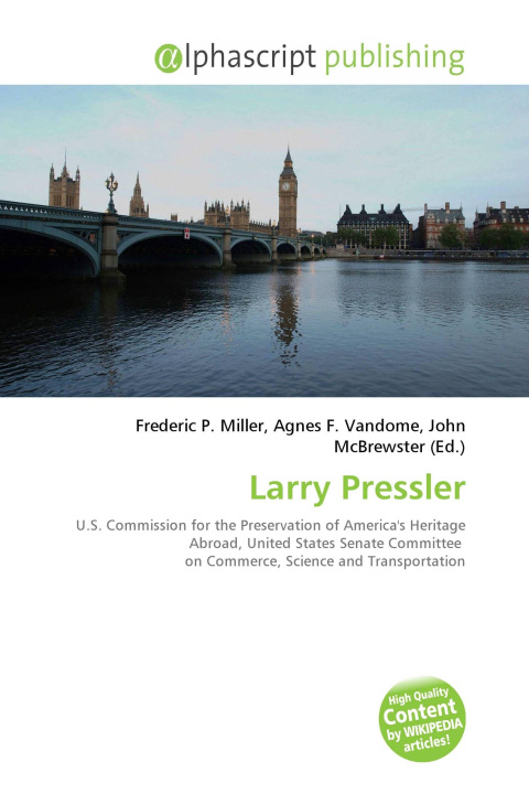 Knjiga Larry Pressler Agnes F. Vandome