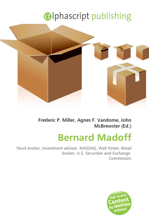 Kniha Bernard Madoff Agnes F. Vandome