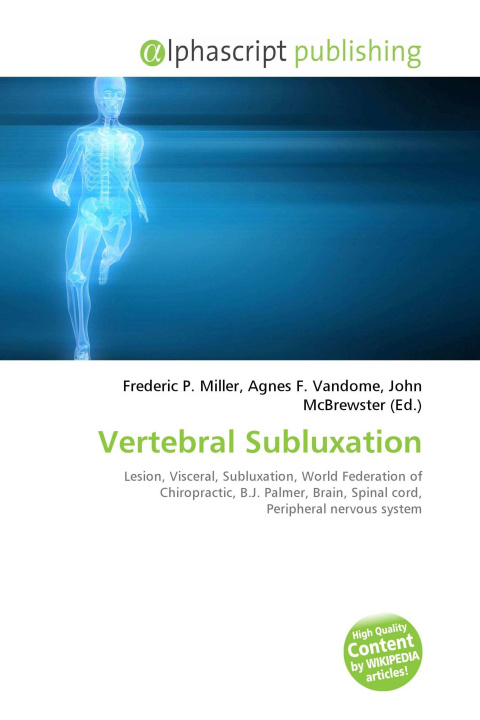Kniha Vertebral Subluxation Agnes F. Vandome