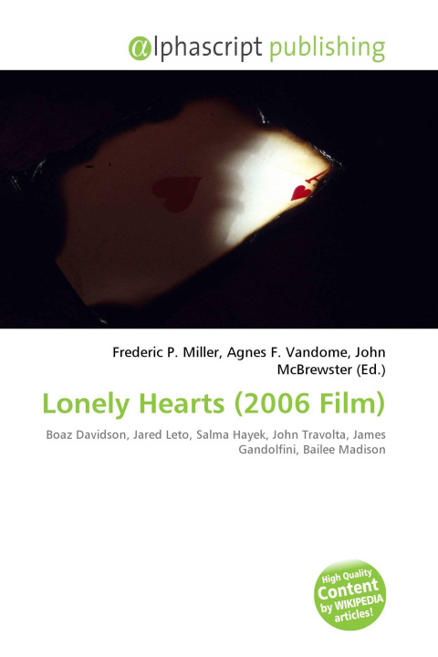 Knjiga Lonely Hearts (2006 Film) Agnes F. Vandome