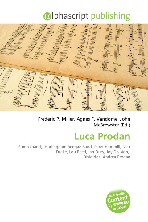 Kniha Luca Prodan Agnes F. Vandome