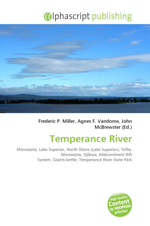 Kniha Temperance River Agnes F. Vandome