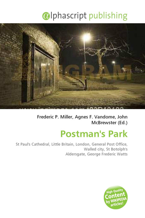 Kniha Postman's Park Agnes F. Vandome