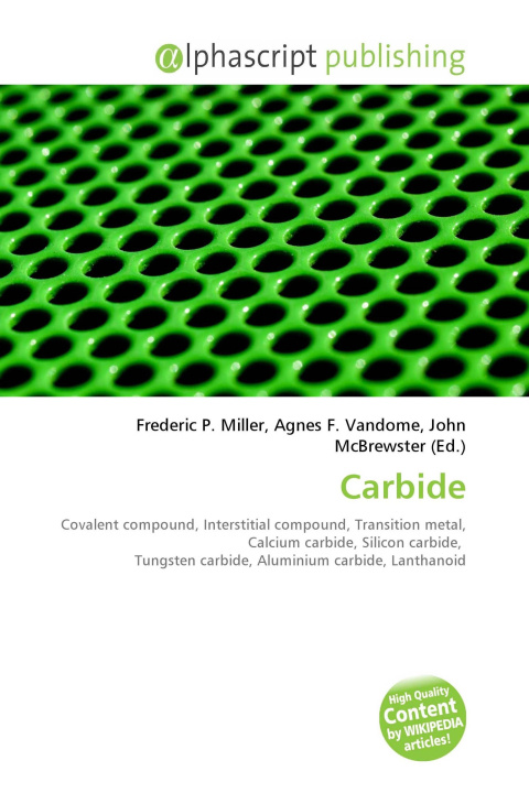 Könyv Carbide Agnes F. Vandome