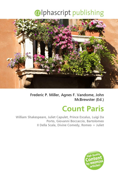 Kniha Count Paris Agnes F. Vandome