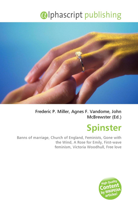 Kniha Spinster Agnes F. Vandome