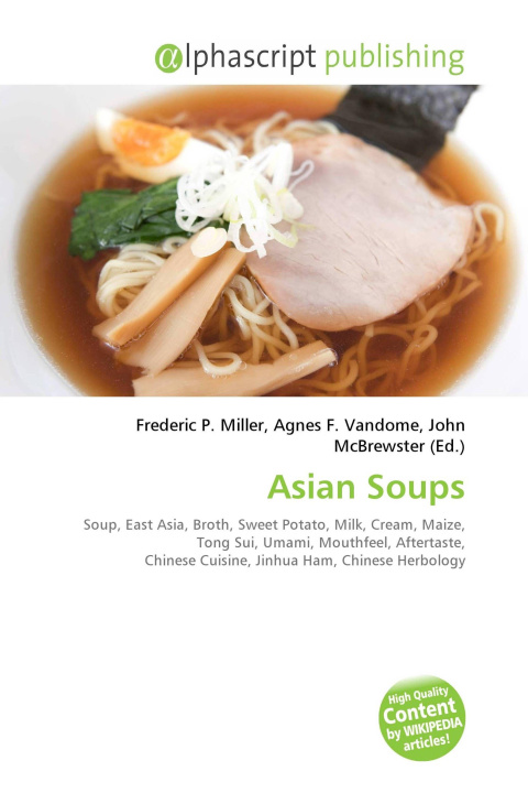 Kniha Asian Soups Agnes F. Vandome