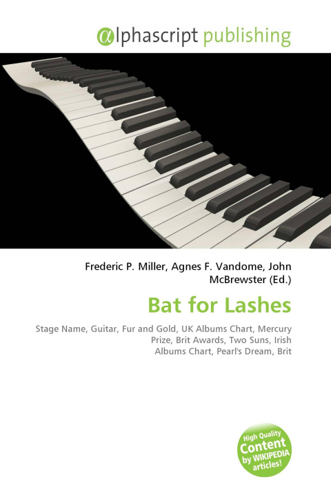 Kniha Bat for Lashes Agnes F. Vandome