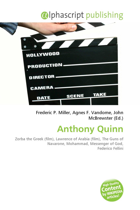 Könyv Anthony Quinn Agnes F. Vandome