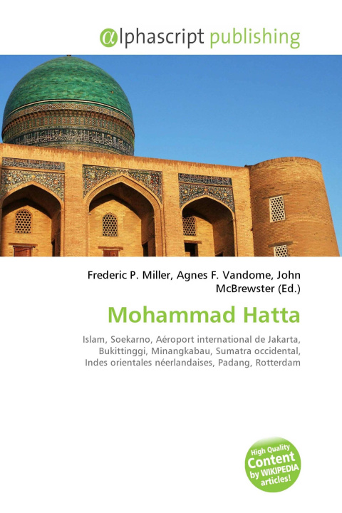 Kniha Mohammad Hatta Agnes F. Vandome