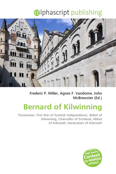 Knjiga Bernard of Kilwinning Agnes F. Vandome