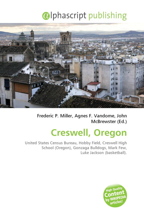 Kniha Creswell, Oregon Agnes F. Vandome