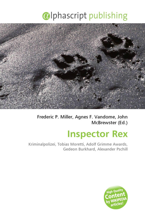 Kniha Inspector Rex Agnes F. Vandome