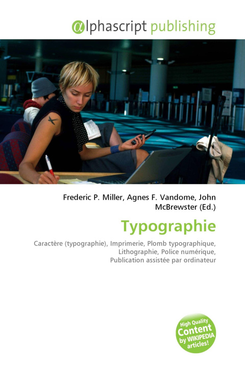 Knjiga Typographie Agnes F. Vandome