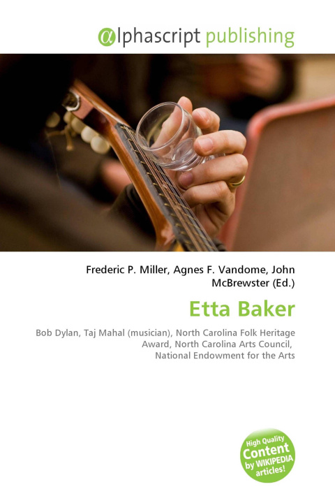 Kniha Etta Baker Agnes F. Vandome