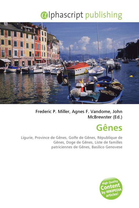 Kniha Gênes Agnes F. Vandome