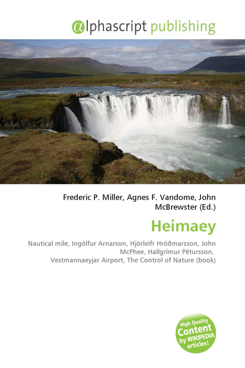 Kniha Heimaey Agnes F. Vandome