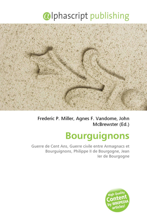 Kniha Bourguignons Agnes F. Vandome