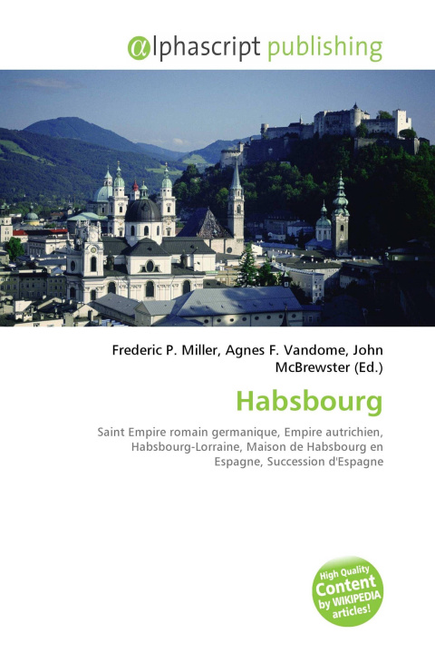 Kniha Habsbourg Agnes F. Vandome