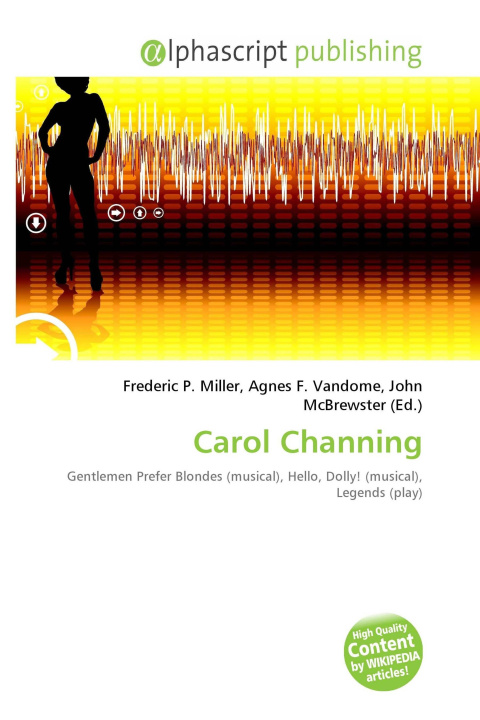 Kniha Carol Channing Agnes F. Vandome