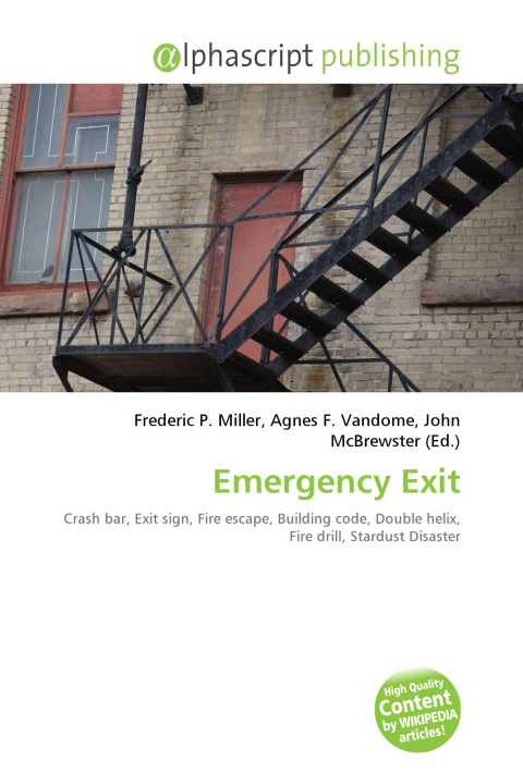 Kniha Emergency Exit Agnes F. Vandome